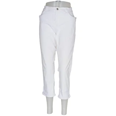 Jean (Blanc) de Strandfein Coton, Élasthane, Polyester
