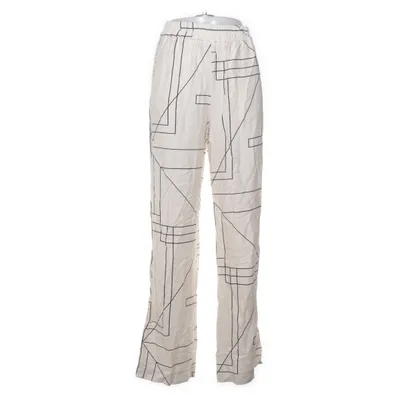 Byxor (Beige, Svart) från Zara Polyamid, Viskos