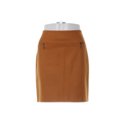 Kjol (Brun) från ESPRIT Collection Acetat, Ull, Viskos