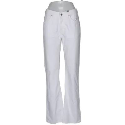 Jeans (White) from Never Denim Cotton, Lyocell