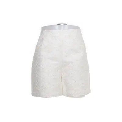 Shorts (White, Beige) from Sézane Cotton, Polyester, Viscose