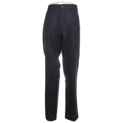 Suit pants (Blue) from Corneliani Wool, Polyester, Cotton