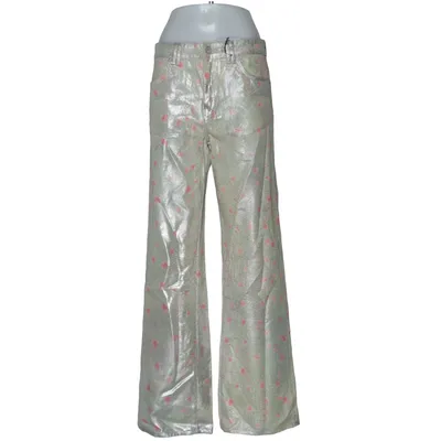Jeans (Silber, Pink, Mehrfarbig) von Mango Baumwolle