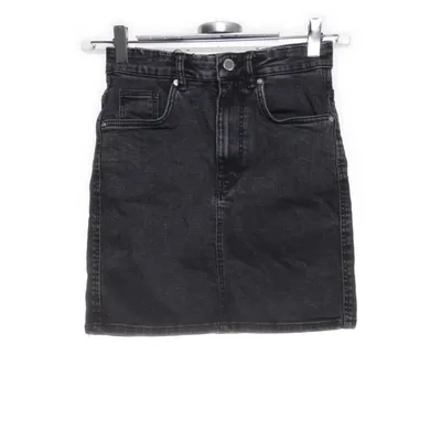 Denim skirt (Gray) from Zara Authentic Denim by TRF