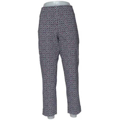 Broek (Blauw, Wit, Rood) van Robell Elastaan, Polyamide, Viscose