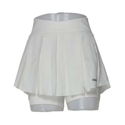 Skirt (White) from SSLR Elastane, Recycled polyester