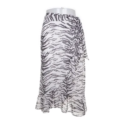 Omlottkjol (Svart, Vit, Lila) från Bik Bok Polyester