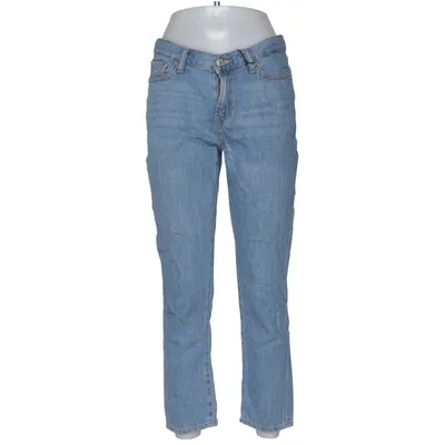 Jeans (Blue) from Mango Denim Cotton, Linen