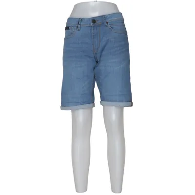 Denim shorts (Blauw) van Aspact Katoen, Elastaan, Polyester