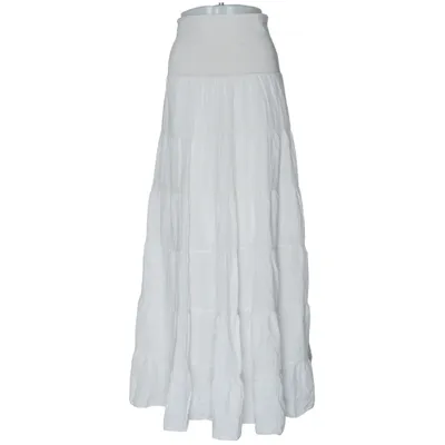 Maxirock (Beige) von Firenze in Maglia Baumwolle