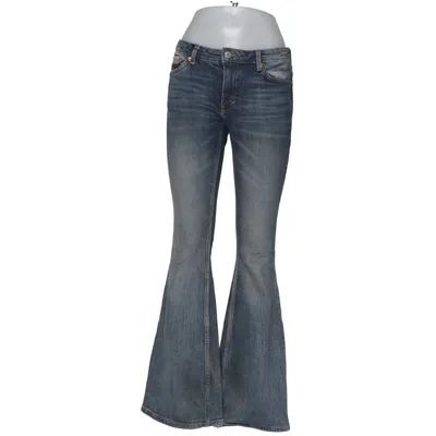 Jeans (Flame Low Flared Jeans) from Weekday Cotton, Elastane