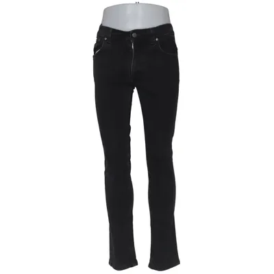 Spijkerbroek (Grijs) van Nudie Jeans Katoen, Elastaan
