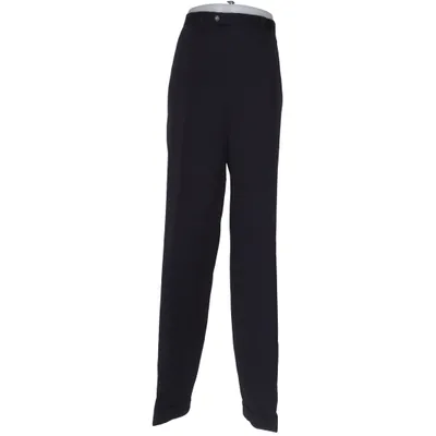 Pantalon de costume (Noir) de Cavaliere Viscose, Laine