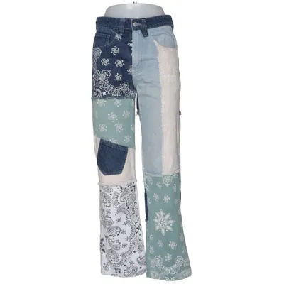 Jeans (Blå, Hvid, Flerfarvet) fra Jaded London Bomuld