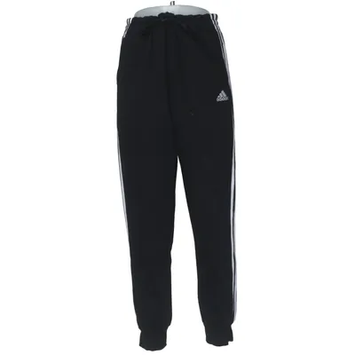 Sweatpants (Black, White) from Adidas Cotton, Recycled polyester, Viscose