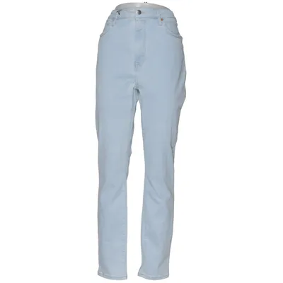 Jeans (Blå) från Never Denim Elastan, Polyester, Återvunnen bomull