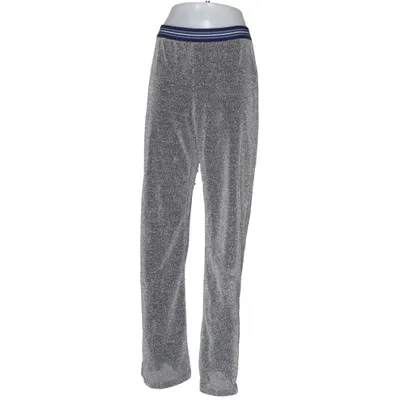 Palazzo pants (Gray) from Bik Bok Metallic fiber, Polyester
