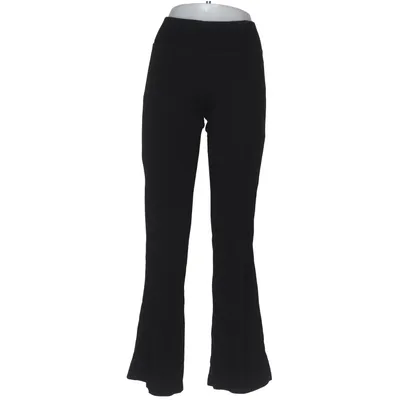 Pants (Black) from Bershka Cotton, Elastane, Modal