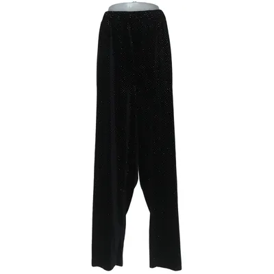 Palazzo broek (Zwart) van Glamorous Curve Elastaan, Polyester