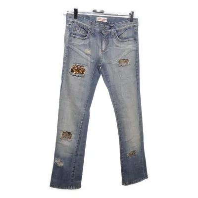 Jeans (Blå, Flerfarvet) fra Sexy Woman Bomuld