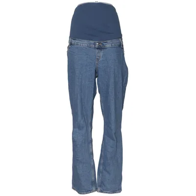 Jeans maternité (Bleu) de H&M Mama Coton, Élasthane
