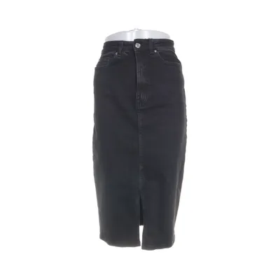 Långkjol (Svart) från Denim Co Bomull, Elastan