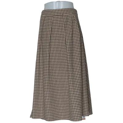 Jupe (Marron, Beige) de Dazy Polyester