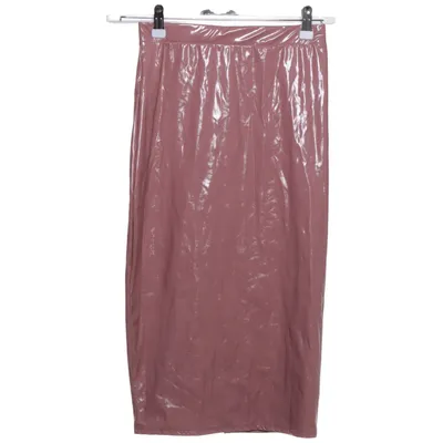Vinyl skirt (Pink) from ASOS Elastane, Polyester