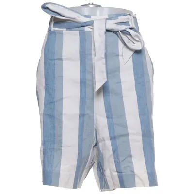 Shorts (Blå, Vit) från Hugo Boss Bomull, Elastan, Linne, Polyester, Viskos