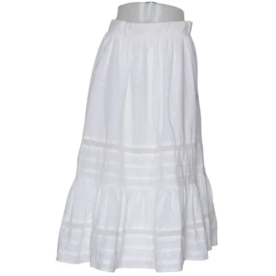 Långkjol (Vit) från Betty Barclay Bomull, Polyester