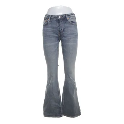 Spijkerbroek (Flame Low Flared Jeans) van Weekday Katoen, Elastaan