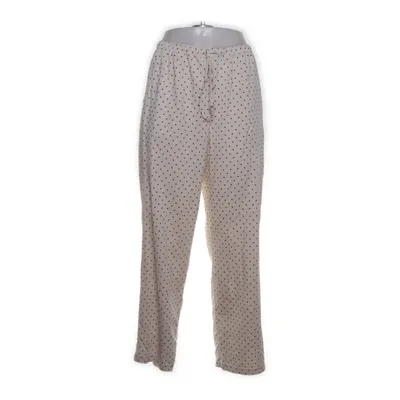 Palazzo broek (Beige, Zwart) van Uniqlo Katoen, Gerecycled polyester