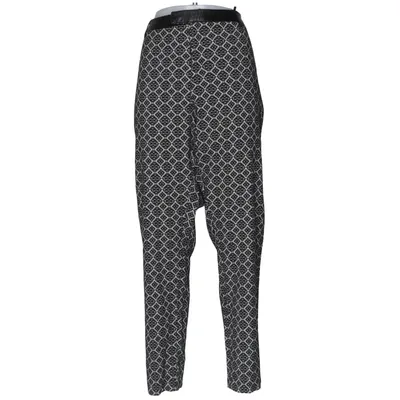 Pantalon (Noir, Blanc) de Imitz Coton, Élasthane, Polyester, Viscose