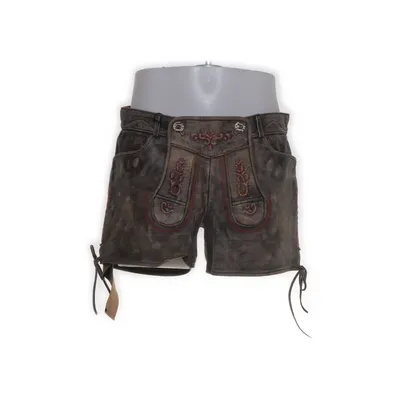Lederhosen (Bruin, Rood) van Krüger Madl Leer