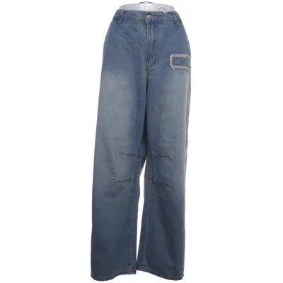 Jeans (Blå) från Shein Curve Bomull, Polyester, Viskos