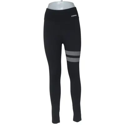 Sportleggings (Zwart) van Stronger Elastaan, Polyester