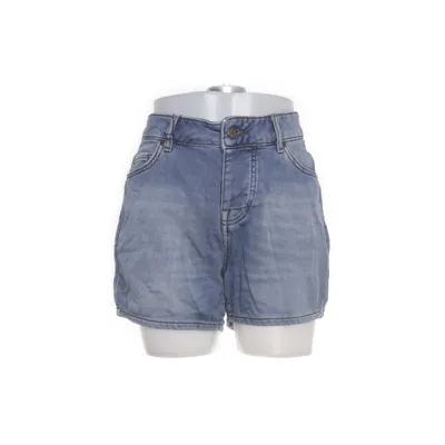 Denim shorts (Blauw) van Mustang True Denim Katoen, Elastaan