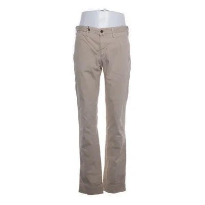 Broek (Beige) van Taglia Katoen, Elastaan