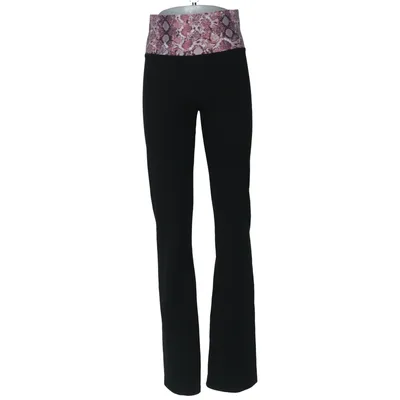 Leggings (Schwarz, Pink) von Victoria Sport Baumwolle, Elasthan, Modal, Polyester
