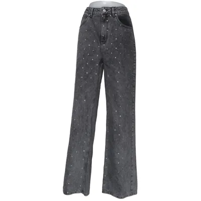 Jeans (Grå, Hvid) fra Second Female Bomuld
