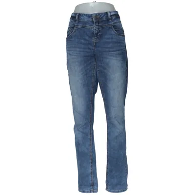 Spijkerbroek (Blauw) van Street One Katoen, Elastaan, Polyester