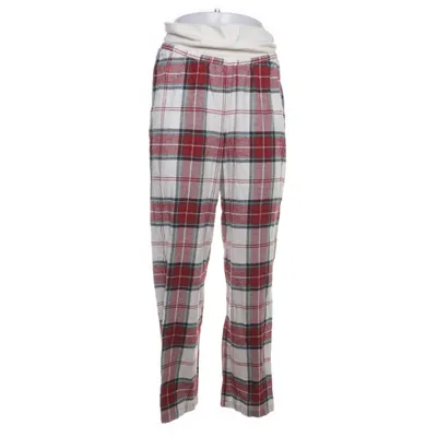 Zwangerschapsbroek (Wit, Meerkleurig) van H&M Mama Katoen