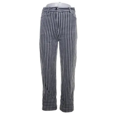 Jeans (Blue, White) from Nue Notes Cotton