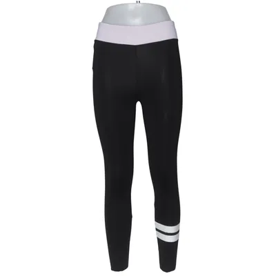 Sports tights (Black, White) from Bubbleroom Sport Elastane, Polyester