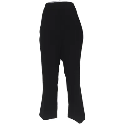 Pantalon de costume (Noir) de H&M Polyester, Viscose, Élasthane