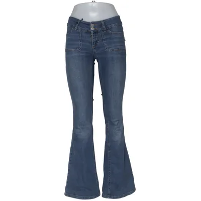 Jeans (Blå) fra Nelly Bomuld, Elastan, Polyester