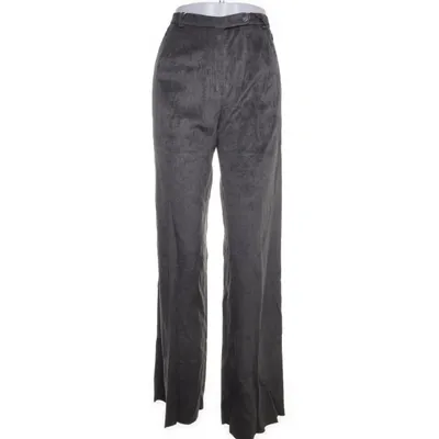 Kostymbyxor (Grå) från Sportmax Viskos, Polyester, Elastan