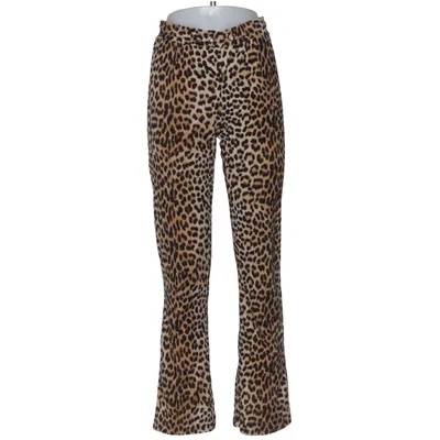 Pants (Brown, Black) from Gina Tricot Elastane, Polyester