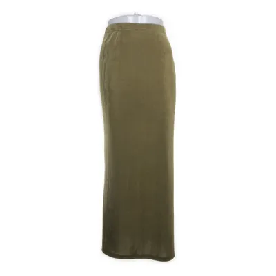 Maxi nederdel (Grøn) fra Q-Con Elastan, Polyester