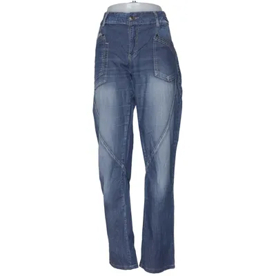 Jeans (Blå) fra Geisha Bomuld, Elastan